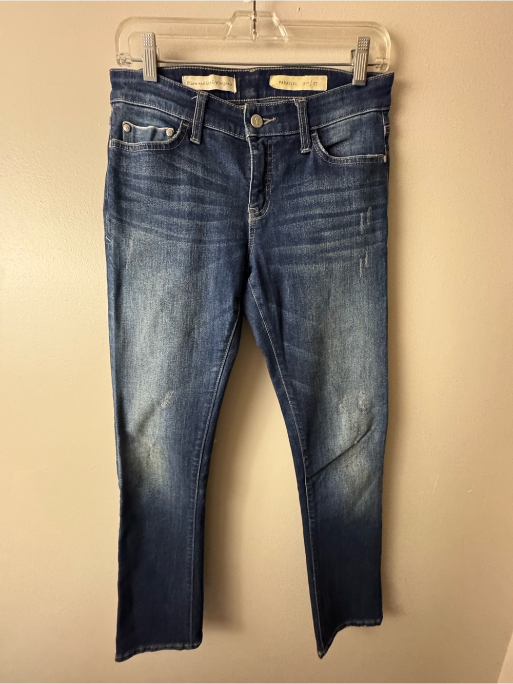 Anthropologie Pilcro and the Letterpress Parallel Jeans Size 27